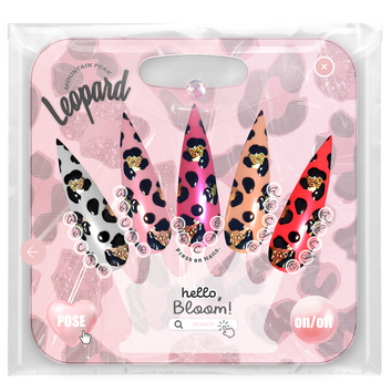 Second Life Marketplace - BLOOM - LEOPARD NAILS [MOUNTAIN PEAK] ERIKA